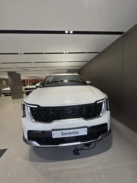 쏘렌토 기아 중형 SUV 전시장 정면 사진